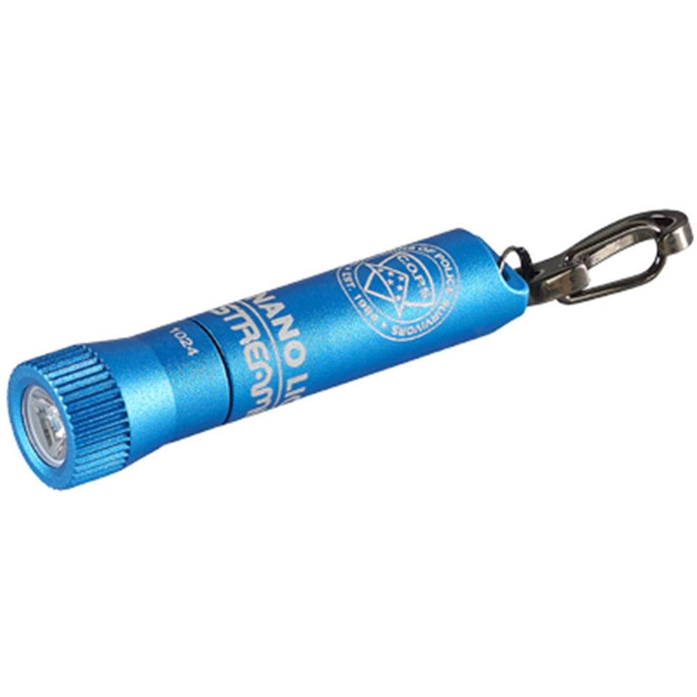 STREAMLIGHT Nano Light II blue keychain flashlight 20 lumens AAAA battery